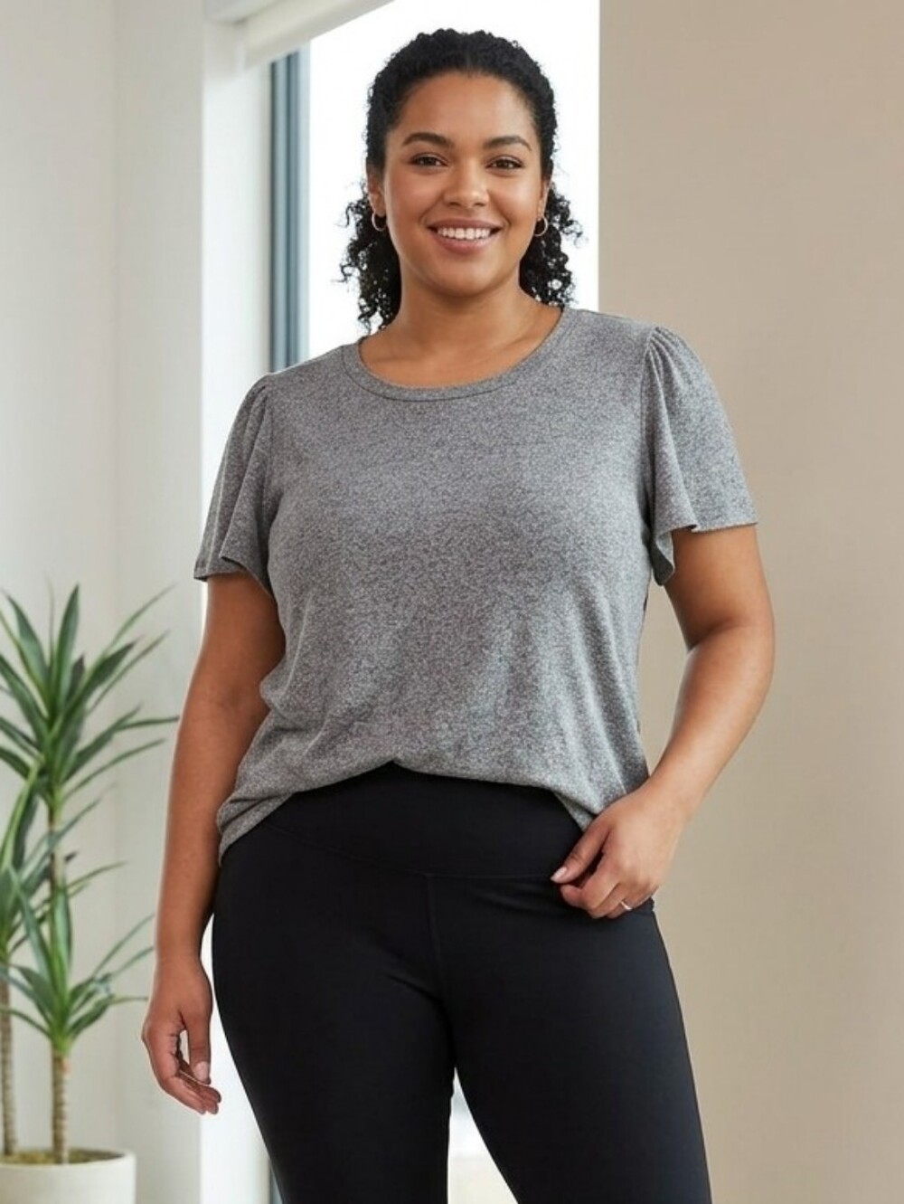 Philosophy Gray blouse